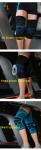 Marathon long-distance running, fashionable and breathable running knee pads