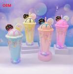 Ice Cup Water Bottle Children's Plastic Straw Cup