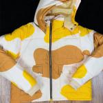 Custom Winter Color Block Outdoor Wear Ultra Light Duck Goose Down Coats Zip up