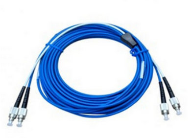 Armoured  FC/UPC to FC/UPC Duplex Fiber  Patch  Cord