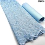 2023 Sequins lace french mesh net lace wedding dress sew dress for bridal party
