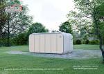 Black White 8M Glamping House Multi Room Canopy Tent