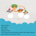 LED cartoon children room lamp bedroom ceiling lamp boy girl princess chandelier