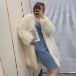 Luxury Faux Fur Static-free OEKO-TEX 100 Standard Quality 50/75D Spun yarn hand