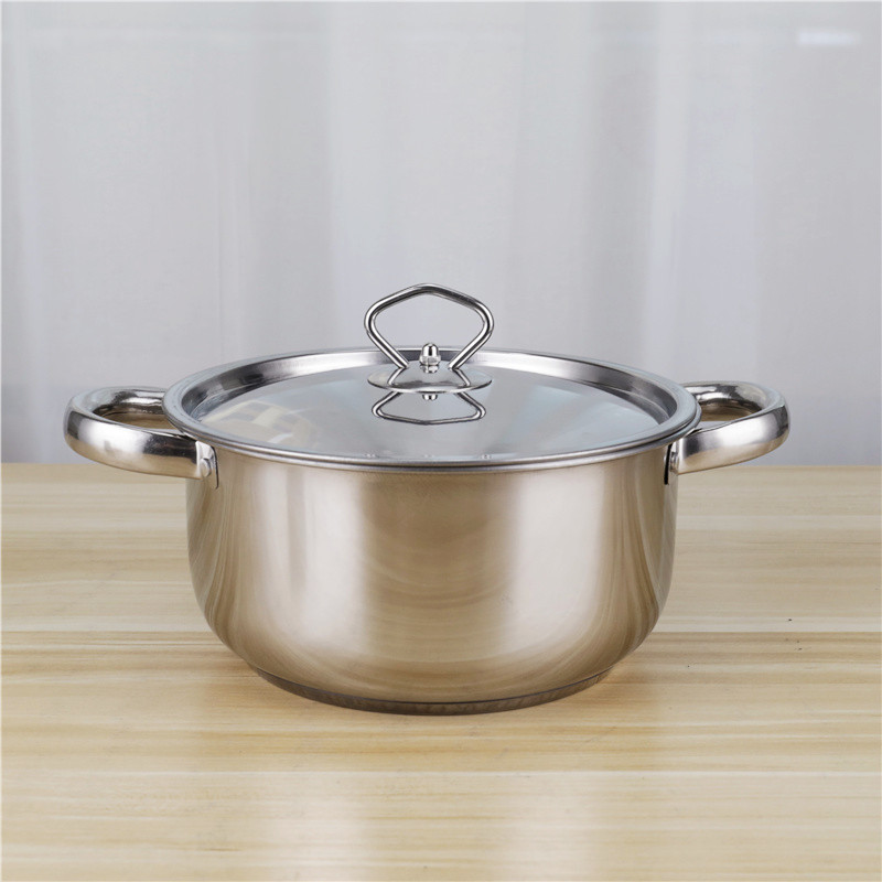 15pcs Home Hotel Restaurant Caterers Stainless Steel Saucepan Set