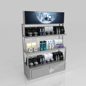 Quality GDR03-CB-01 Universal Side Cabinet with Soft Film Light Box and Black Aluminum Price Tag Holder for Specialty Beauty Stores wholesale
