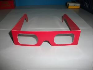 Quality Disposable Paper 3D Glasses For Children , Cardboard Xpand 3d Glasses wholesale