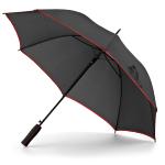 120cm Fiberglass Shaft Pongee Auto Open Golf Umbrella OEM Available