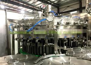 China Carbonated Drink Filling Machine / Carbonated Water Filling Plant 5000kg on sale