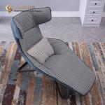 Lounge Leisure Bedroom Lazy Chair Recliner PU Leather 140cm Length