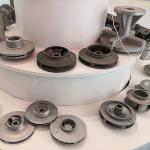 OEM High Precision Impeller Castings Iron Stainless Steel Casting For Water Pump