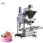 Higee canned pork luncheon meat filling and vacuum sealing machine line