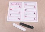 Magnetic Nail Display Board For Crylic Color Nail Display Album 8 Colors Per