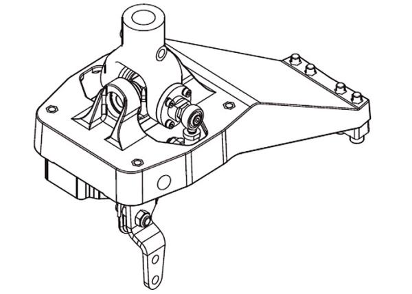 Aluminum / Plastic Manual Transmission Shifter 923 Series Transmission Control