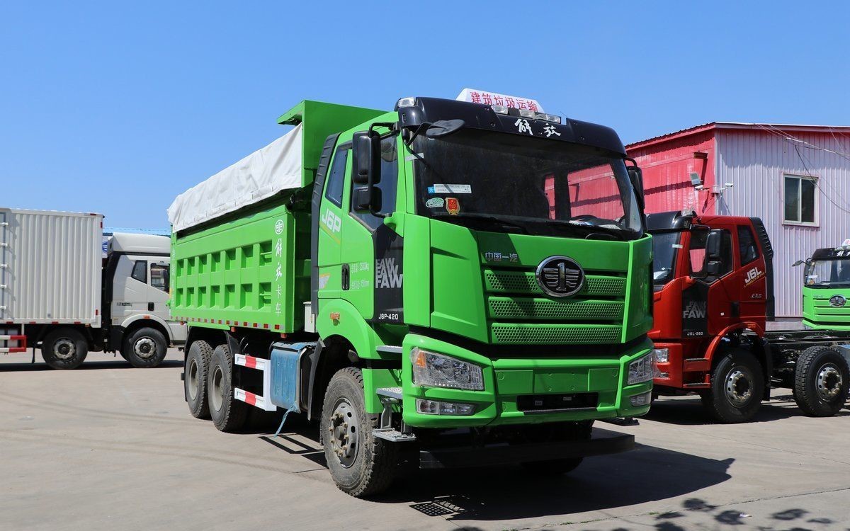 FAW Jiefang J6P Heavy Truck 420HP 6X4 Tipper Dumper Truck For Engineering Transportation