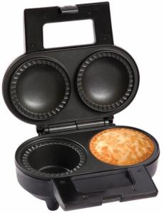 Quality Deep Fill 2 Holes Snack Pie Maker With Nonstick Cooking Plates wholesale
