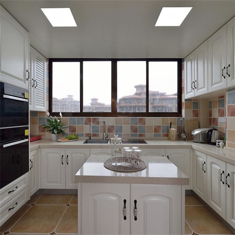Granite Countertop Wood Kitchen Cabinets Plywood Cabinetry OEM ODM