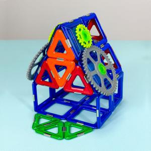 Quality Kids Creative Development Magnetic Construction Toys Building Blocks Plastic 3D wholesale