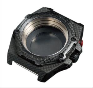 Quality 3k Twill Carbon Fiber Watch Case Cnc Sandblasting Odm ISO14001 wholesale