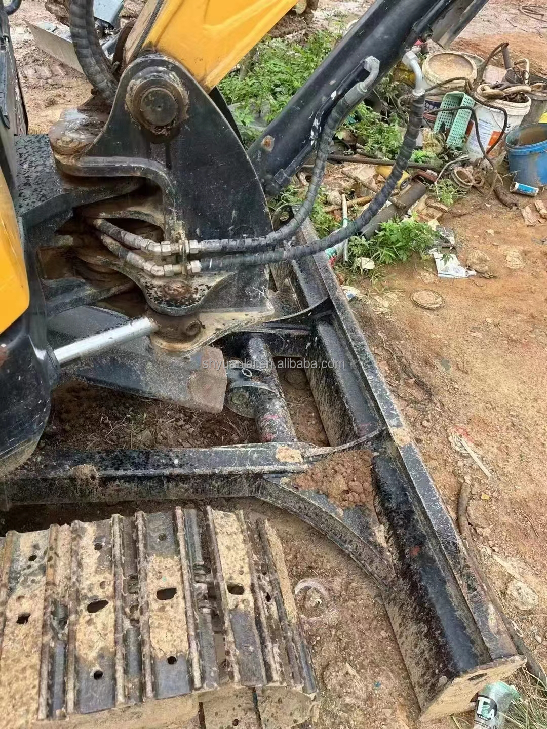 Original Paint Used SANY SY35U Small Excavator With High Work Efficiency