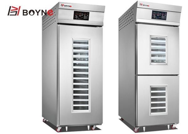 Bakery Shop Two Half Door 36 Trays Fermentation Equipment Freezing Retard