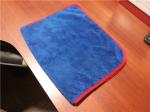 Blue color 16"x24" microfiber microfibre car cleaning detailing towels/cloth
