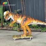 Life Size Animatronic Dinosaur Simulated Pachycephalosaur Battel For Jurassic