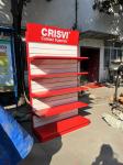 shelves system gondola supermarket equipment steel single side rack for