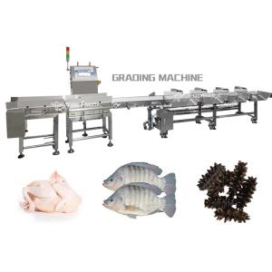 Quality SUS 316 Weight Sorting Machine For Seafood Fish Fruits Vegetables wholesale
