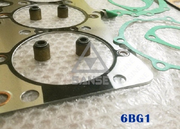 6BG1 Full Gasket Kit Diesel Engine ISUZU 1-87810-119-1 For Excavator
