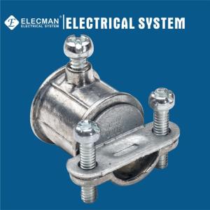 Quality Zinc EMT To Flexible Metal Conduit Clamp Type Combination Couplings wholesale