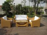 rattan sofa set