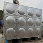 Large Welding SUS304 Water Tank on Roof for Life Water Storage