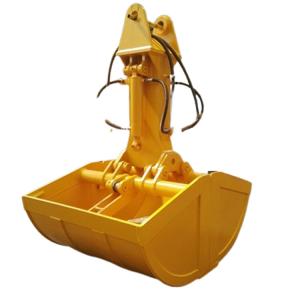Quality Mechanical Hydraulic Excavator Clam Shell Bucket For CAT HITACHI wholesale