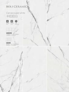 Quality Renewable 24x48 Porcelain Tile 60*120 Cm Size Fine Air Permeability Super White Color wholesale