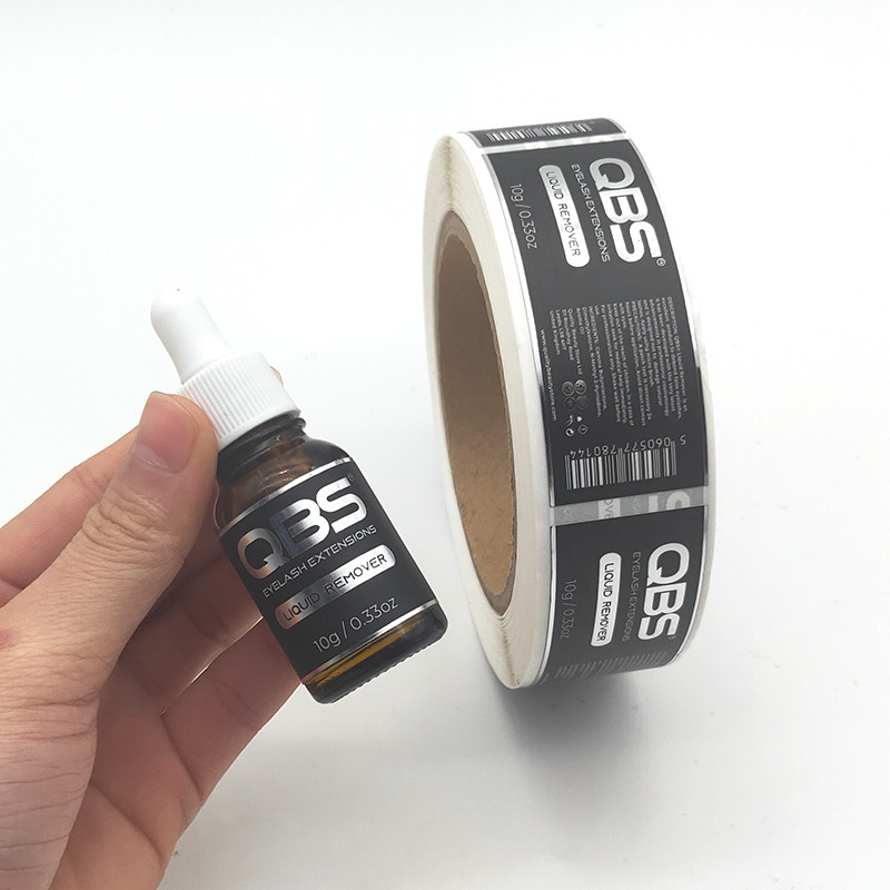 Custom Matte Paper Bottle Labels Packaging Labels For Beauty And Skincare