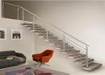 Internal Solid Wood Modern Floating Stairs