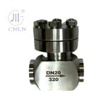 SS304/316 High Pressure Cryogenic Check Valve DN20 For LNG/LOX/LN2/LAR/LCO2