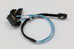 SFF 8087 TO SAS 29PINx4 L=500mm