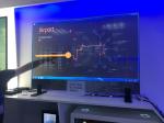 Indoor Transparent OLED Display For Large Scale Shopping Malls 3840*2160 Max
