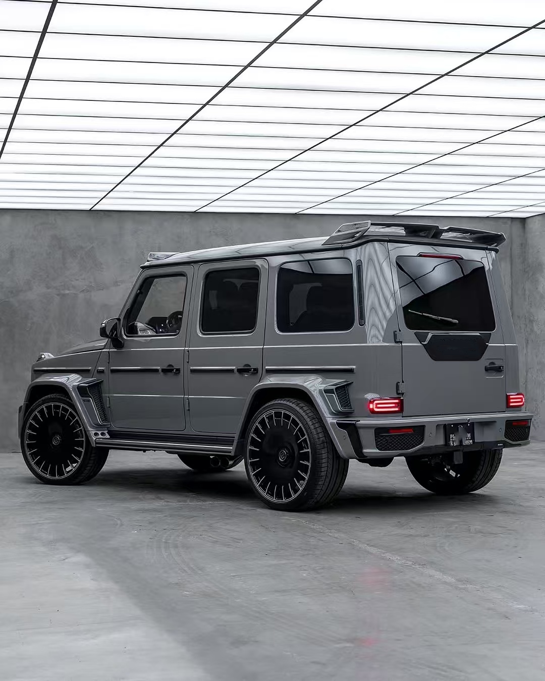 W464 G500 G63 Mercedes Body Kit G800 Style Car Front Bumper Spoiler Wheel Arches