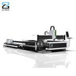 3000x1500mm Tube And Sheet Fiber Laser Cutting Machine 3015AC Single Platform