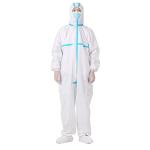 High Efficiency Disposable Protective Clothing / Disposable Coverall Suit