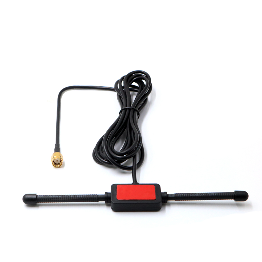 11dBi Gain Double Ridged Feed 2.4GHz 5GHz Waveguide Horn Antenna with CRC9 Connector