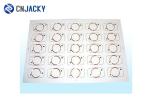 Paper Materials Smart Card Inlay Transparent RFID Coin EM4200 / S50 Mini NFC