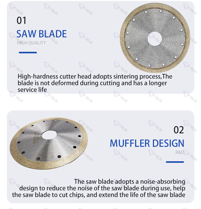 Sharp hard glass Diamond raw material cutting blade Ceramic metal cutting disc