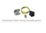 Stainless Steel Coaxial Cable Grounding Kit For Antenna Feeder System