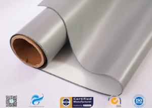 Quality One-Sided Silicone Coated Fiberglass Fabric 15oz 2m Non-Toxic wholesale