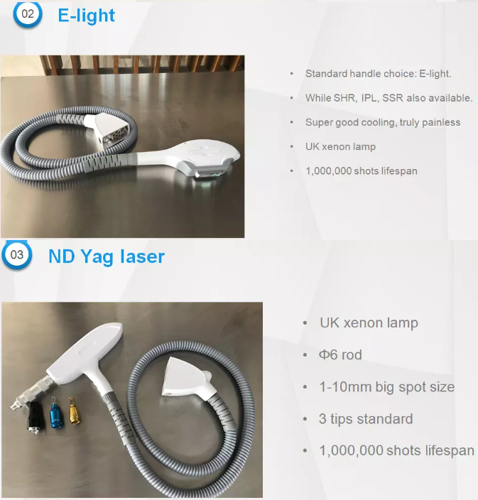 Long Pulse Ipl Shr Hair Loss Laser Machine High Efficiency 1 Year Warranty