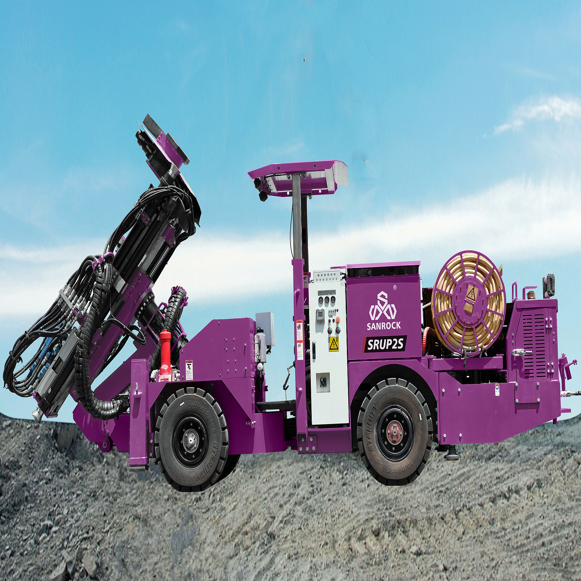 Underground Jumbo Drilling Rig Tunnel Construction Machine Hydraulic Mining Drilling Rig